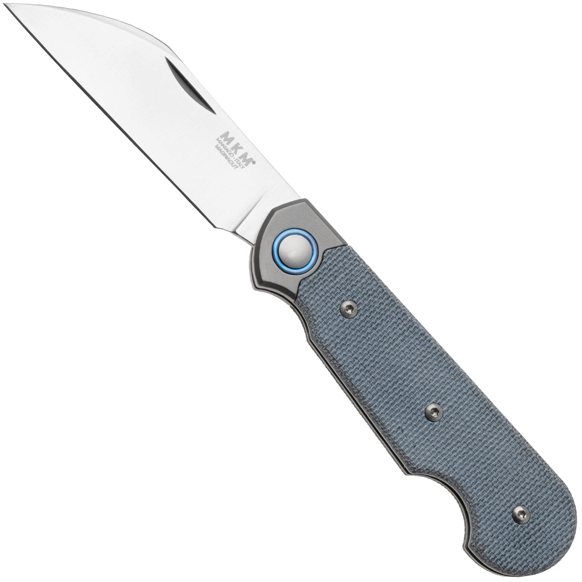 MKM Jacques JQ-TDC, Satin CPM MagnaCut, Denim Canvas Micarta zakmes, Jesper Voxnaes design