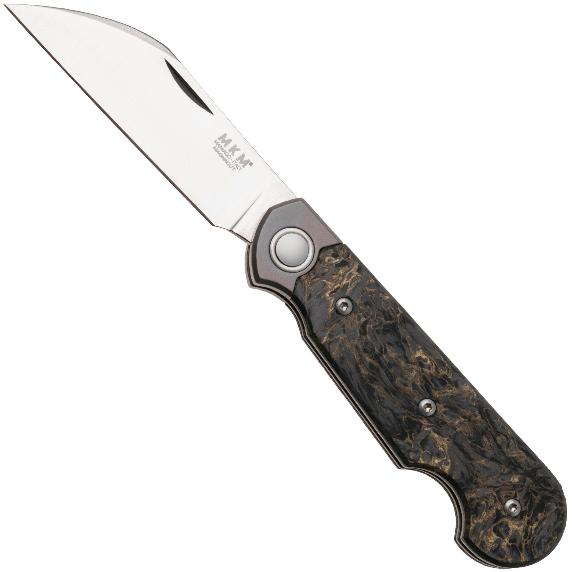MKM Jacques JQ-TDMGD, Satin CPM MagnaCut, Dark Matter Gold Carbon Fiber zakmes, Jesper Voxnaes design