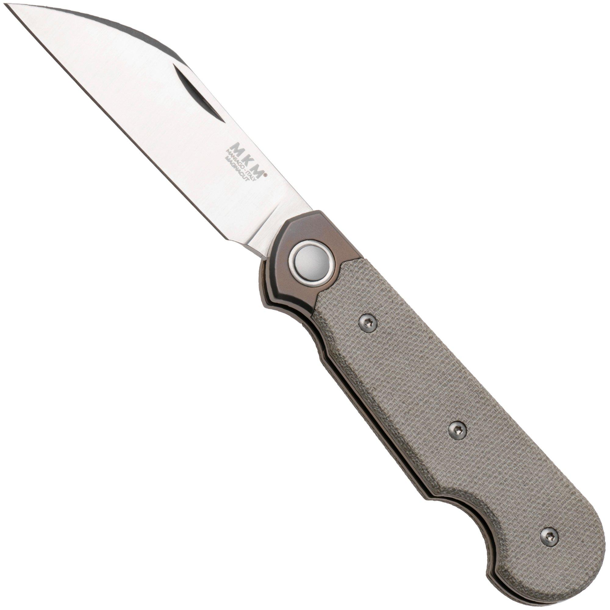 MKM Jacques JQ-TGC, Satin CPM MagnaCut, Green Canvas Micarta zakmes, Jesper Voxnaes design