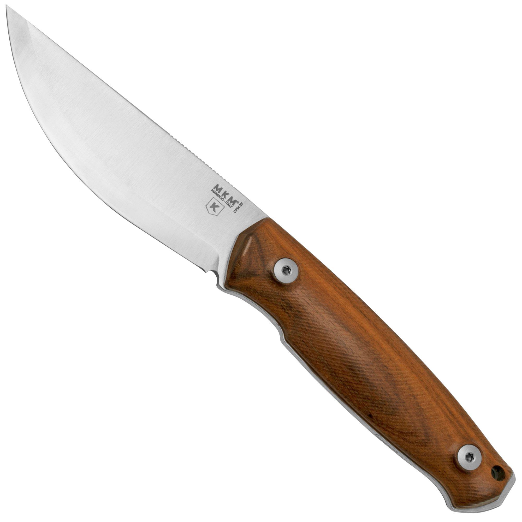 Nóż bushcraftowy MKM Normar CPM 3V Santos Rosewood, Knivesandtools Exclusive