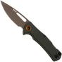 Afbeelding voor MKM Lov LV-PGR, Tan Drop Point Böhler N690, OD Green FRN, Backlock, zakmes, Jesper Voxnaes design