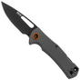 Afbeelding voor MKM Lov LV-PGY, Black Drop Point Böhler N690, Wolf Grey FRN, Backlock, zakmes, Jesper Voxnaes design