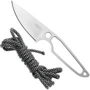 Afbeelding voor MKM Makro 1 Droppoint MA01-PABG Satin M390, Black Grey Paracord Handle, vaststaand mes, Jesper Voxnaes design