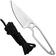 Afbeelding voor MKM Makro 1 Droppoint MA01-PABK Satin M390, Black Paracord Handle, vaststaand mes, Jesper Voxnaes design