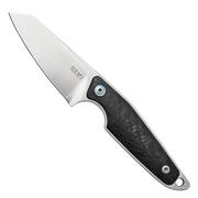 MKM Makro 2 Sheepfoot, Stonewashed Carbonfiber feststehendes Messer, Jesper Voxnaes Design