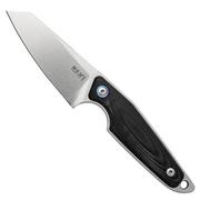 MKM Makro 2 Sheepfoot, Stonewashed, Black G10 couteau fixe, Jesper Voxnaes design