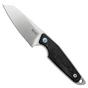 Bild für MKM Makro 2 Sheepfoot, Stonewashed, G10 schwarz feststehendes Messer, Jesper Voxnaes Design