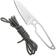 Afbeelding voor MKM Makro 2 Sheepsfoot MA02-PABG Satin M390, Black Grey Paracord Handle, vaststaand mes, Jesper Voxnaes design