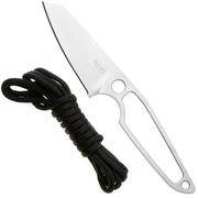 Afbeelding voor MKM Makro 2 Sheepsfoot MA02-PABK Satin M390, Black Paracord Handle, vaststaand mes, Jesper Voxnaes design