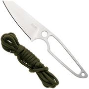 Afbeelding voor MKM Makro 2 Sheepsfoot MA02-PAGR Satin M390, Green Paracord Handle, vaststaand mes, Jesper Voxnaes design