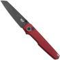 Image for MKM Miura Red Aluminium, Black MI-ARDB pocket knife, Simone Tonolli design