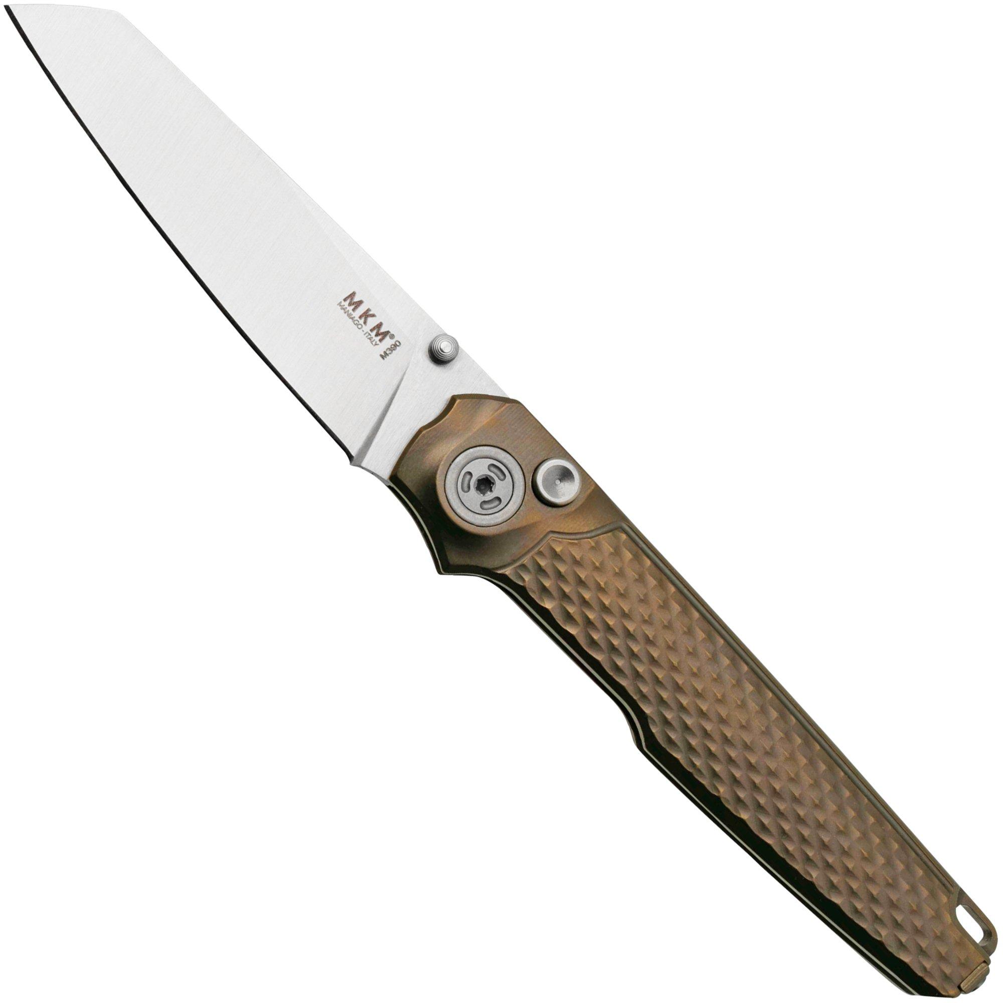 MKM Miura Bronze Titanium, Satin MI-TBR zakmes, Simone Tonolli design