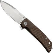 MKM Maximo MM-BUCT Burgundy Canvas Micarta zakmes, Bob Terzuola design