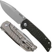 MKM Maximo MM-CT Carbonfiber pocket knife, Bob Terzuola design