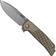 Afbeelding voor MKM Maximo MM-GCT Green Canvas Micarta zakmes, Bob Terzuola design