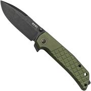 MKM Maximo MM-TGRD Green Anodized Titanium pocket knife, Bob Terzuola design