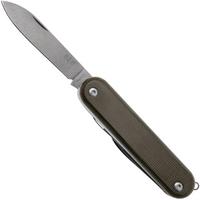 Image for MKM Malga 5 MP05MAG-GC MagnaCut Green Canvas Micarta, pocket knife
