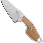 MKM Mikro 2 MK-MR02-O Olive Wood Neck Knife, Jesper Voxnaes Design