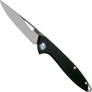 MKM Cellina MY02-A Black Aluminium pocket knife, Lucas Burnley design