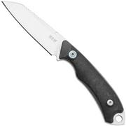 MKM Pocket Tango 2 Lambsfoot PT2-CF Carbon Fiber cuchillo fijo, diseño David C. Andersen