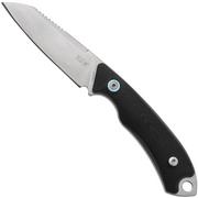 MKM Pocket Tango 2 Lambsfoot PT2-GBK Black G10 cuchillo fijo, diseño David C. Andersen