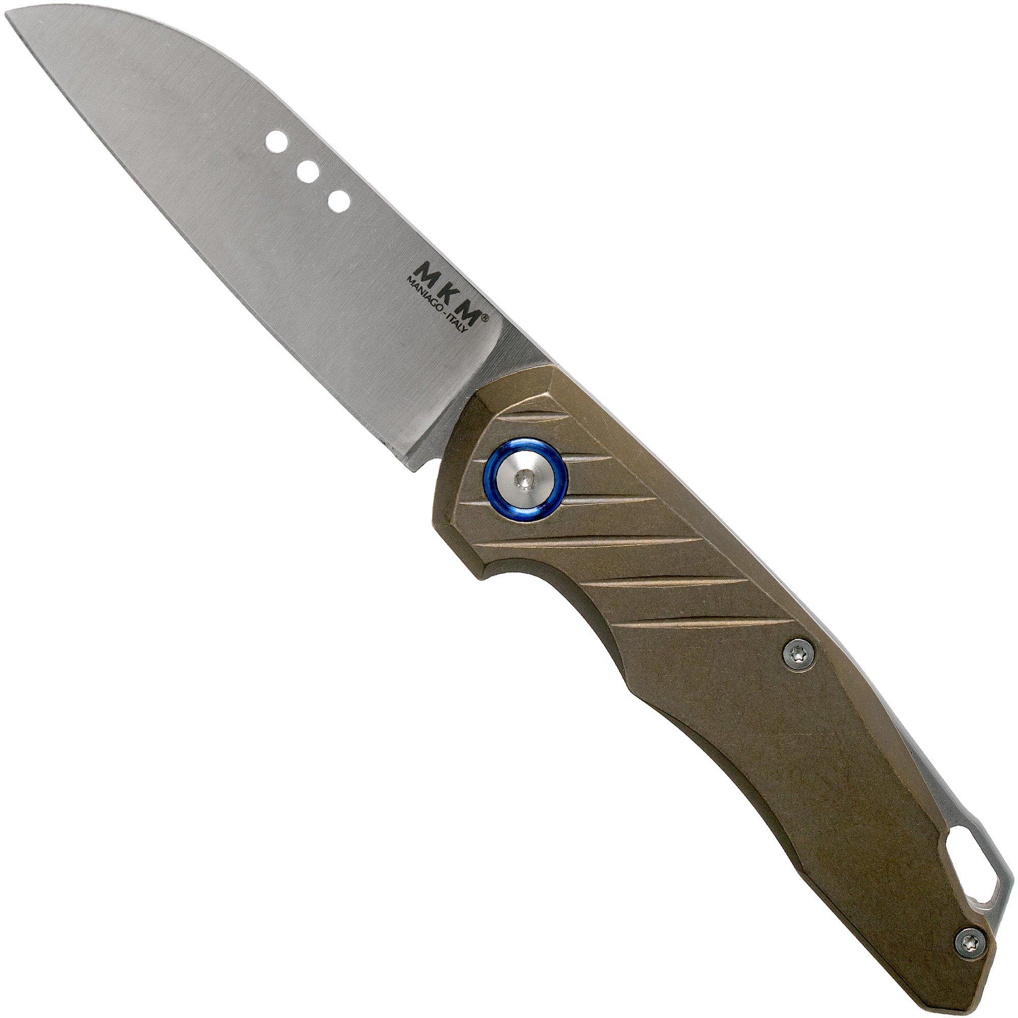 MKM Root RT-TBR Titanium Bronze Taschenmesser, Jens Ansø Design