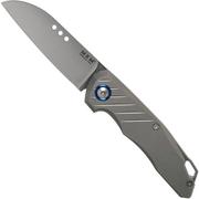 MKM Root RT-T Titanium Grey pocket knife, Jens Anso design