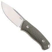 Afbeelding voor MKM Small Lov MK-SL-GC, Satin M390, Green Canvas Micarta vaststaand mes, Jesper Voxnaes design