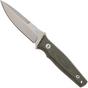 Bild für MKM TPF Defense MK-TPFD-GC CPM MagnaCut, Green Canvas Micarta feststehendes Messer, Bob Terzuola Design