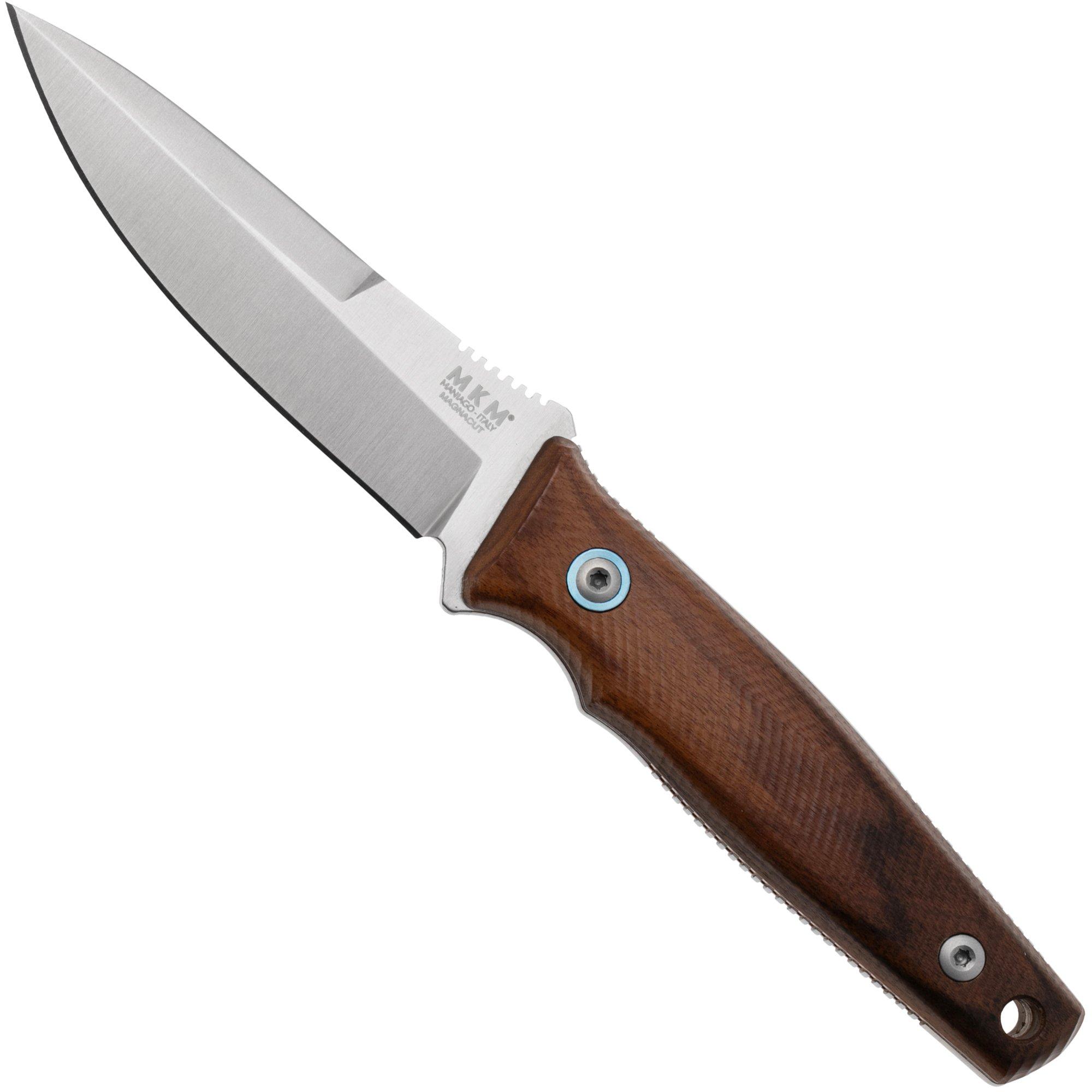 MKM TPF Defense MK-TPFD-S CPM MagnaCut, Santos Wood feststehendes Messer, Bob Terzuola Design