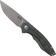 Image for MKM Timavo VP02-BC Black Canvas Micarta Stonewash pocket knife, Voxnaes design