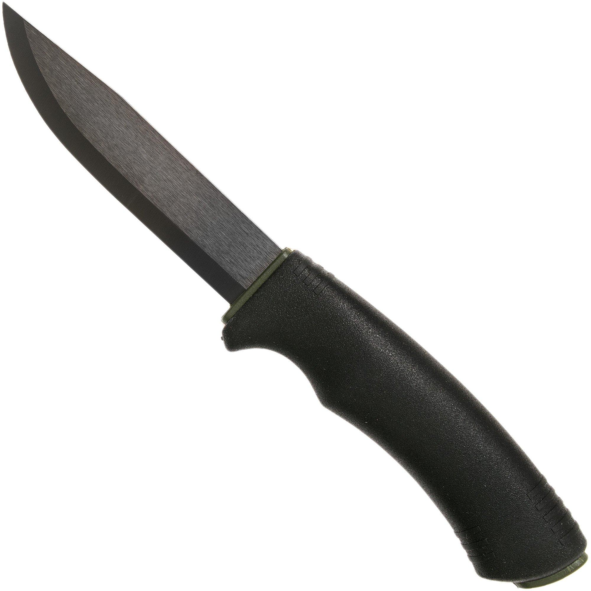 Nóż z głownią stałą Mora Bushcraft Survival Black