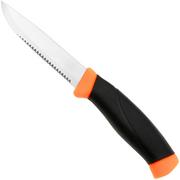 Afbeelding voor Morakniv Companion SRT (S) 11829 Hi-Vis Orange, bushcraftmes, partially serrated