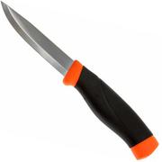Mora Companion Heavy Duty F Carbon, oranje, cuchillo de bushcrafting