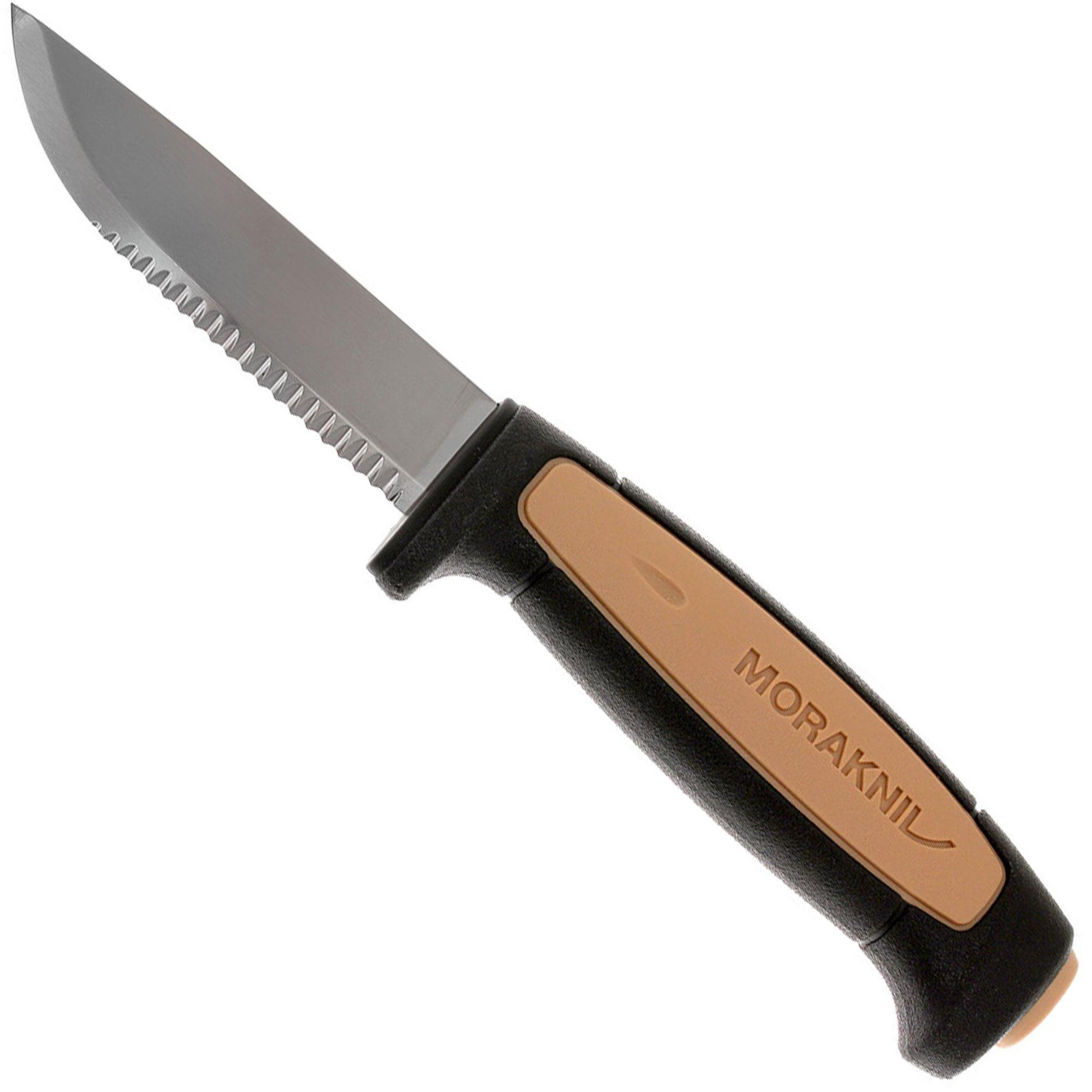 Mora Garberg Black Carbon bushcraft knife 13716 Polymer sheath