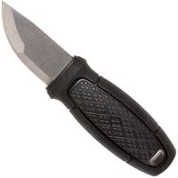 Image for Mora Eldris Black 12629 necker with luxury sheath and firesteel