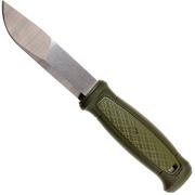 Mora Kansbol 12645 bushcraft knife with multimount sheath, green