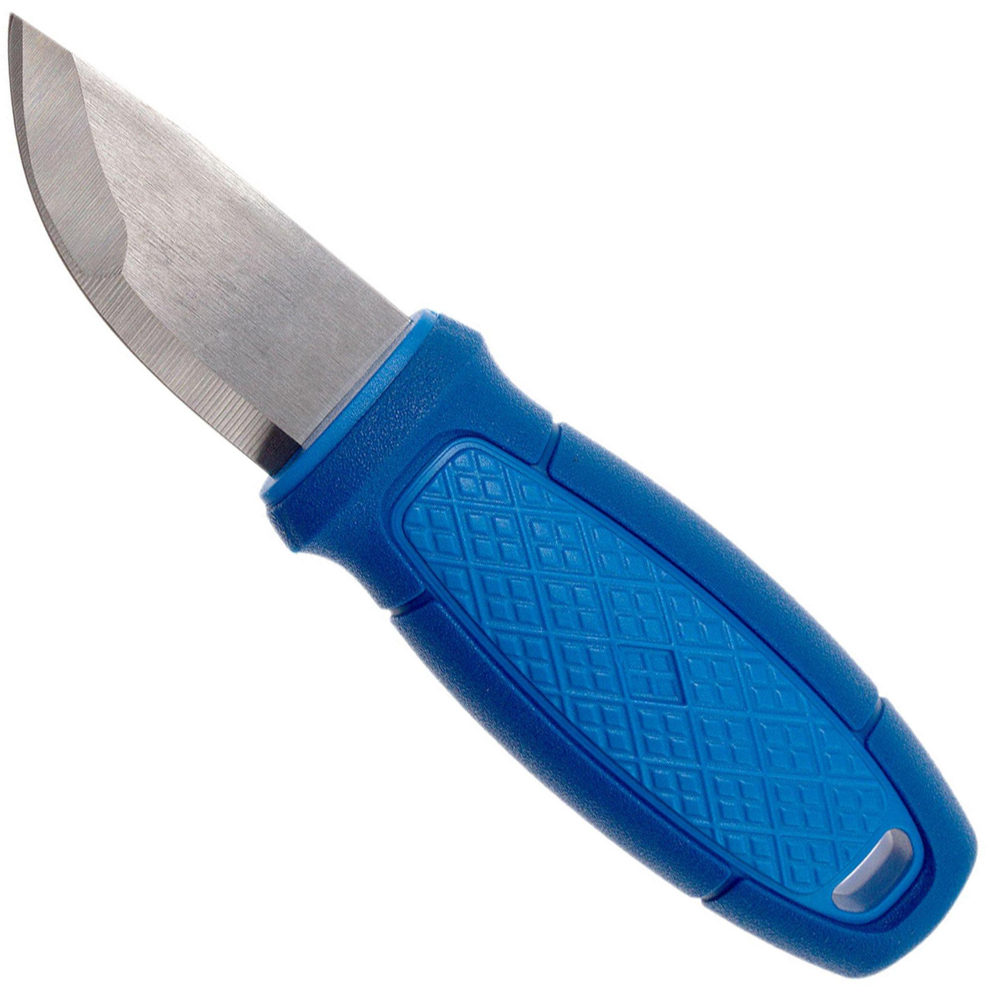 Mora Eldris Yellow 12632 necker with luxury sheath and firesteel