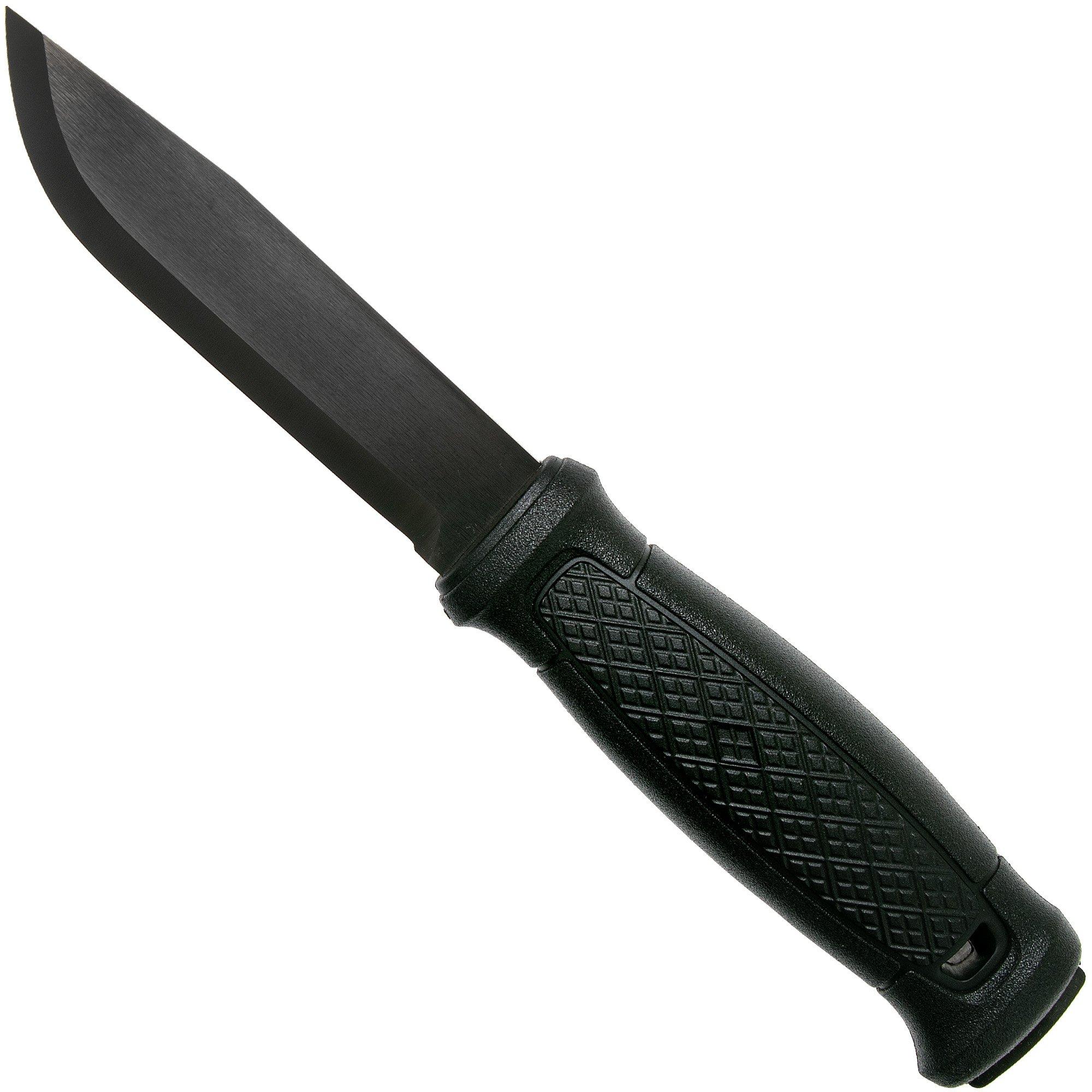 Mora Garberg Black Carbon couteau de bushcraft 13716 étui polymère