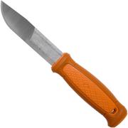 Mora Kansbol Burnt Orange 13913 bushcraft knife with sheath and survival kit