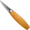 Mora Wood Carving 120 Carbon, cuchillo para tallar madera