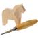 Afbeelding voor Morakniv Woodcarving Kit Dalahorse 120 Carbon 14041 houtsnijset koolstofstaal