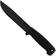 Image for Morakniv Mörkret Black Blade 14701 Black DLC 100Cr6, Pitch Black Polypropene, survival knife