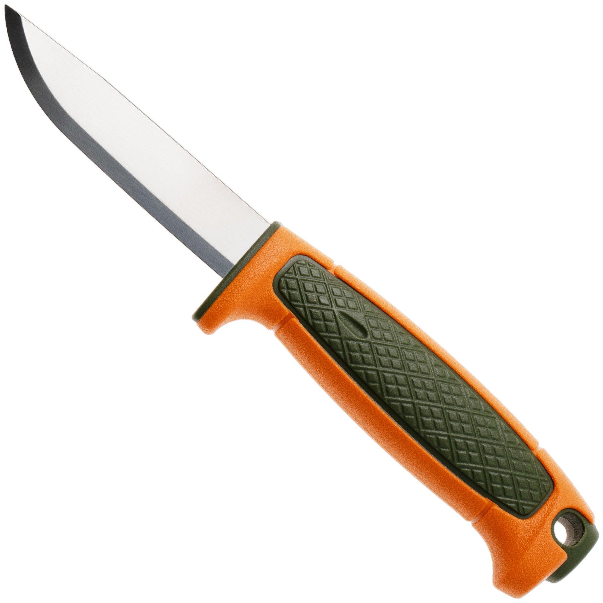 Morakniv Hunting Risberg 14723 Polished 12C27, Burnt Orange Polypropyleen, outdoormes
