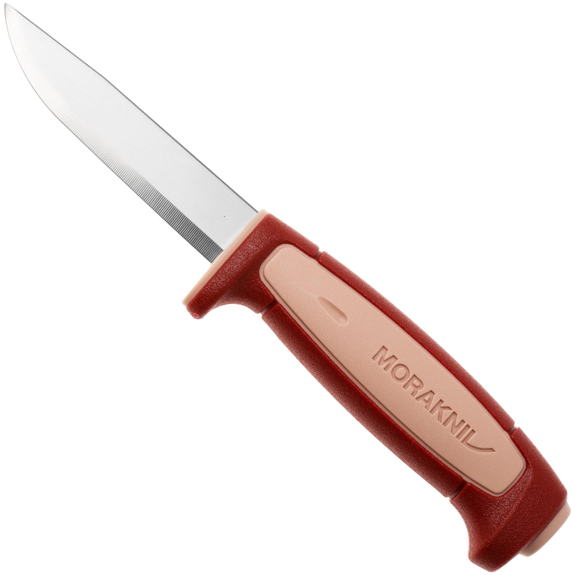 Morakniv Basic 511 Color of the Year 2026, 14812 Carbon Dala Red Orsa Sandstone, fixed knife