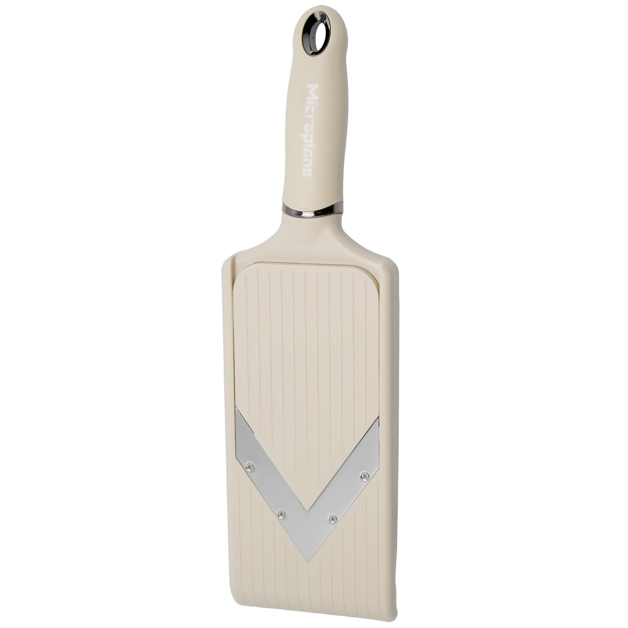 Microplane Adjustable V-Blade 48342 Cashmere Beige, mandoline