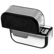 Microplane Garlic Cutter, rallador de ajo, negro