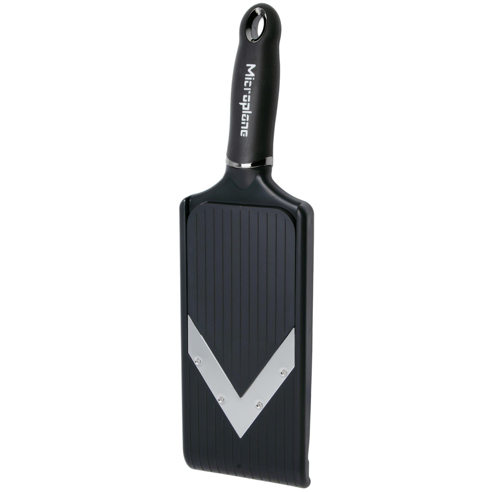 Microplane Adjustable V-Blade 48944 After Dark Grey, mandoline