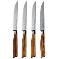 Afbeelding voor Messermeister Oliva Elite E-6684-4/4S, 4-delige steakmessenset