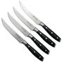 Bild für Messermeister Avanta L7684-5-4S, 4-teiliges Steakmesserset, schwarz